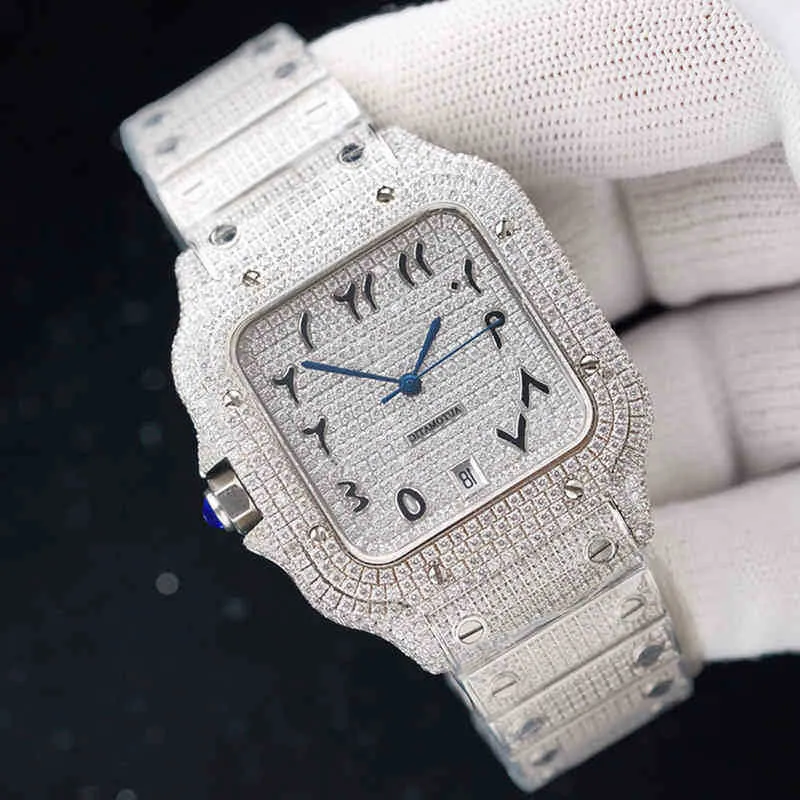 2024 Diamant Montre Homme Automatique Mécanique Saphir Montre 40mm Busins Montre-Bracelet En Acier Inoxydable Ceinture Montre De Luxe Cadeauxgax3 diamantC1VAAVMQ9QE0