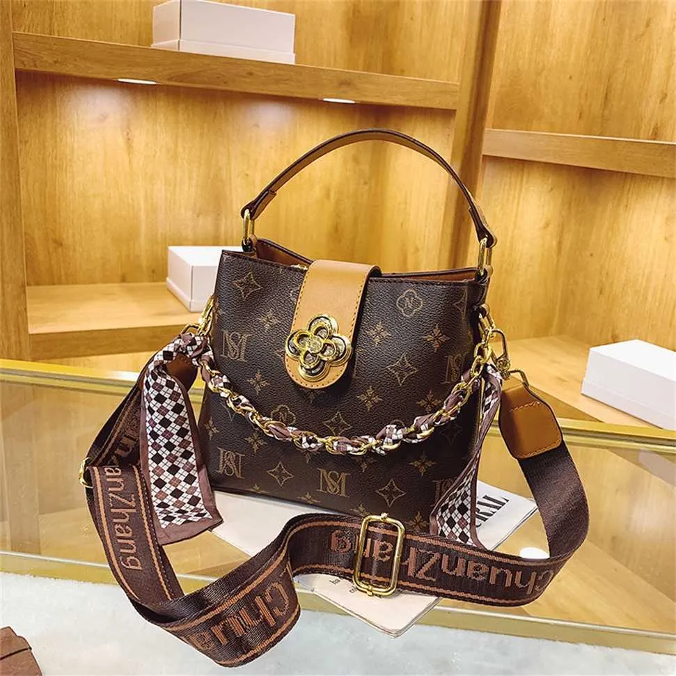 Baobao 2023 New Texture Fashion Crossbody Advanced Foreign Style Damen One Shoulder Bucket Bag Tide 60 % Rabatt im Outlet Online