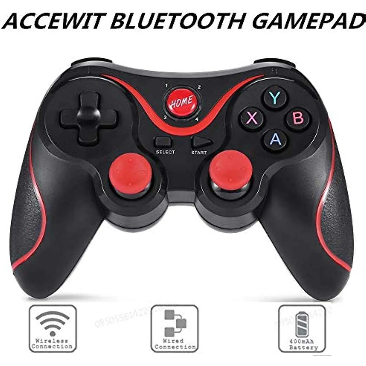 Kontrolery gier joysticks x3 bezprzewodowy kontroler gier Bluetooth Android Gamepad Pilot Gaming na PC Telefon komórkowy