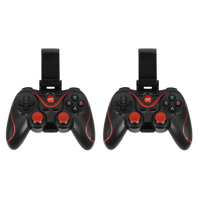 Game Controllers Joysticks 2X Bluetooth Wireless Controller Gamepad For IOS Android Fire TV Stick HKD230831