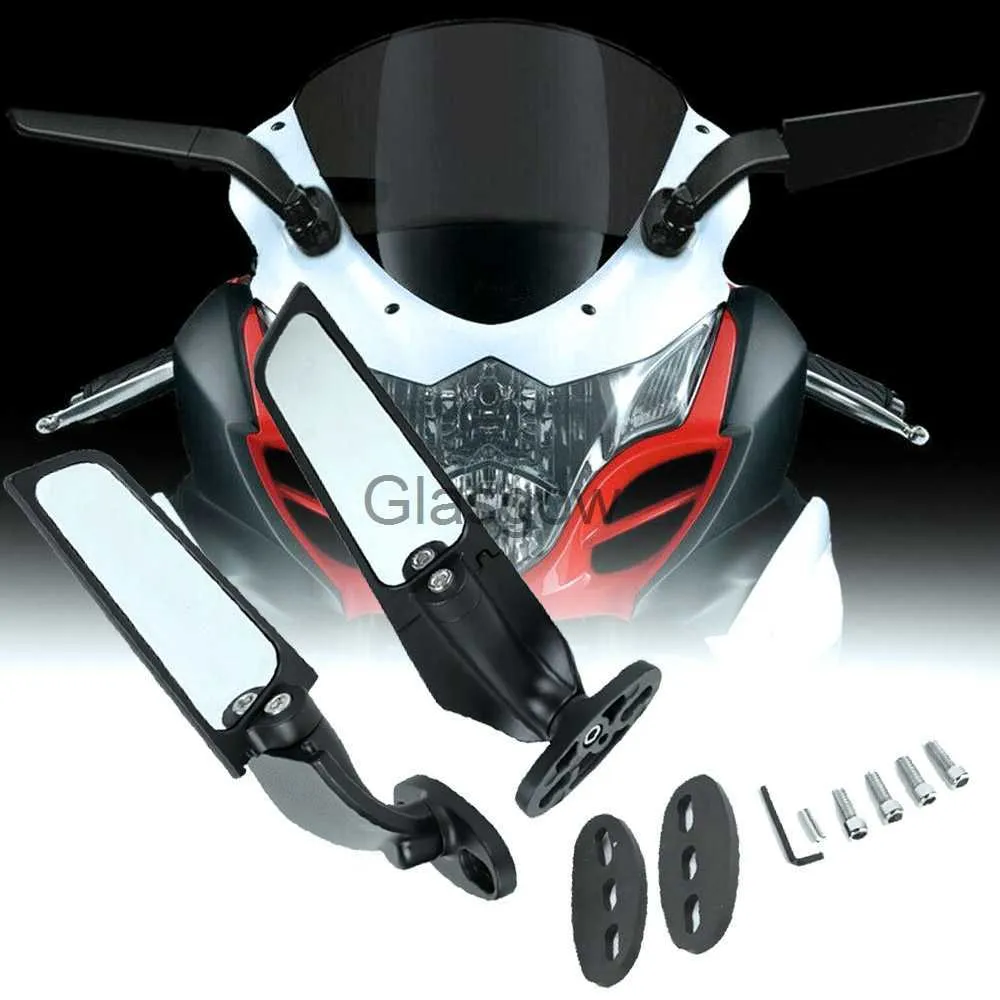 スズキGSXRのオートバイミラー600 750 1000 GSX650F GSXR K9 K10 K11 K12 K13 L17モーターサイクルミラー修正された風力翼バルビューミラーX0901