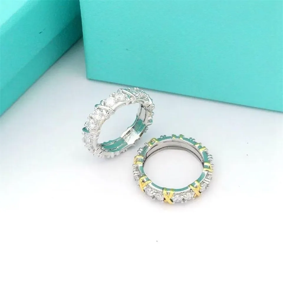 ring designer bracelet designer necklace designer earrings Fashion Noble Elegant Shiny Women's Two Colors decorations For Gift