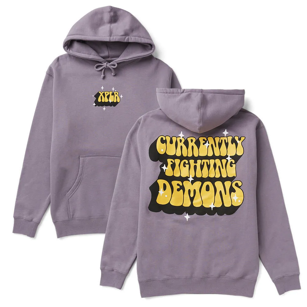 Men s Polyester Hoodie Sweatshirt XPLR Fighting Demons Sam Colby Merch Casual Long Sleeve Hooded Streetwear Animal Print 2024