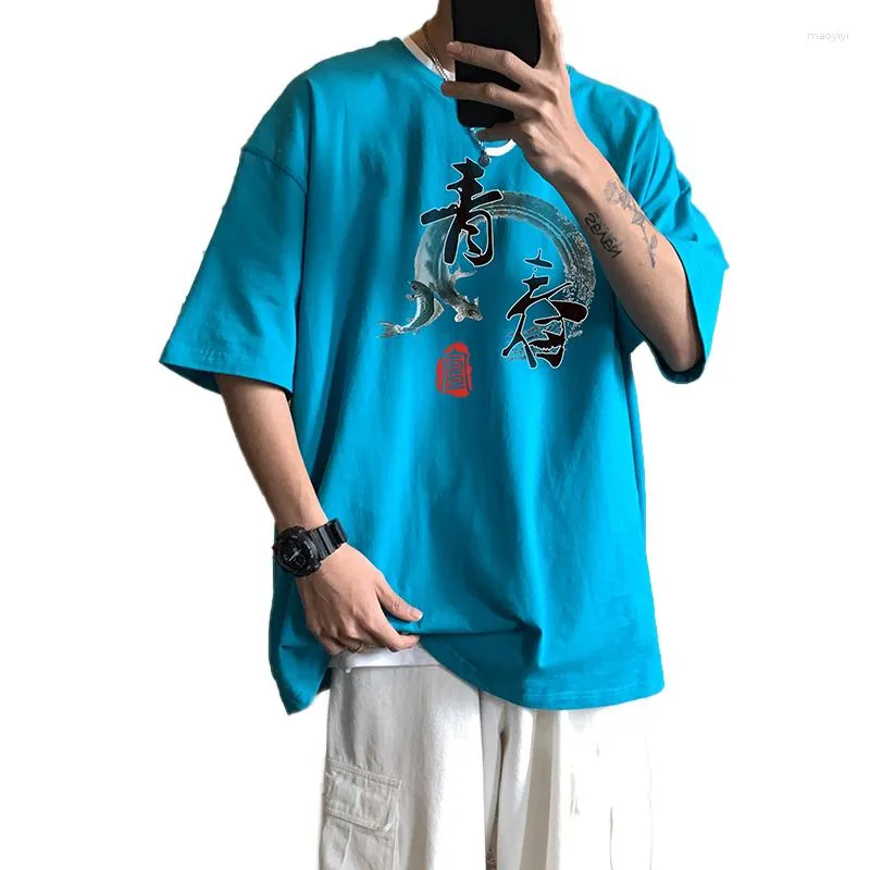 T-shirt da uomo T-shirt da uomo Anime Abbigliamento coreano Y2k Top Harajuku Luxury T-shirt a maniche corte Streetwear Graphic T-shirt oversize