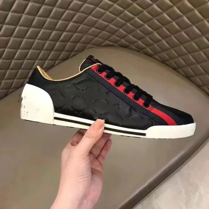 Luxe ontwerpers heren canvas schoenen retro lage top bedrukte kwaliteit mesh instapper casual lederen schoen damesmode gemengd ademende sneakers maat 38-45 03