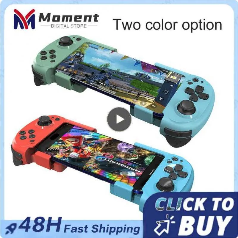 Adjustable Type C Gaming Controller With Wireless Wrist Strap For Android PC Left/Right Split