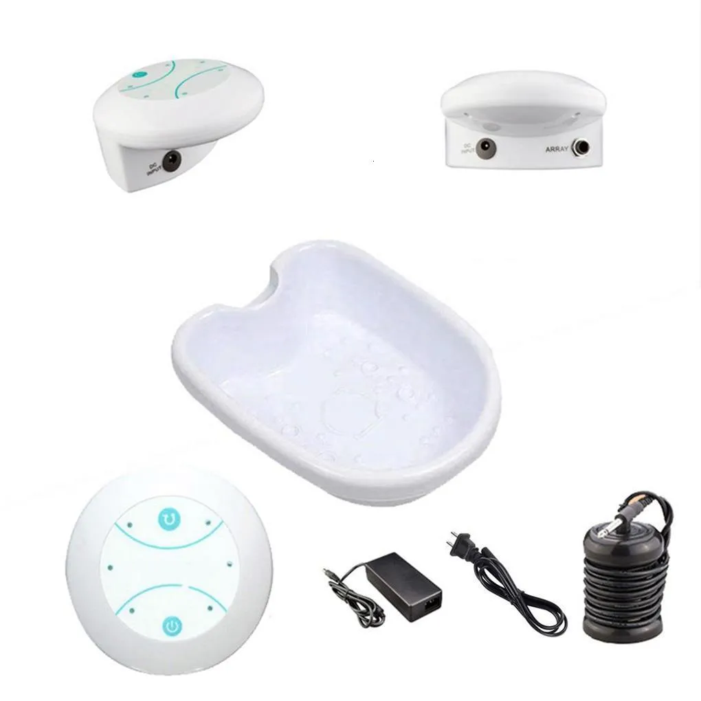 Traitement des pieds Bassin de bain électrique 25W 110V240V Massage automatique Adultes Spa Machine Accueil Salon Voyage Bain de pieds Masseur 230831