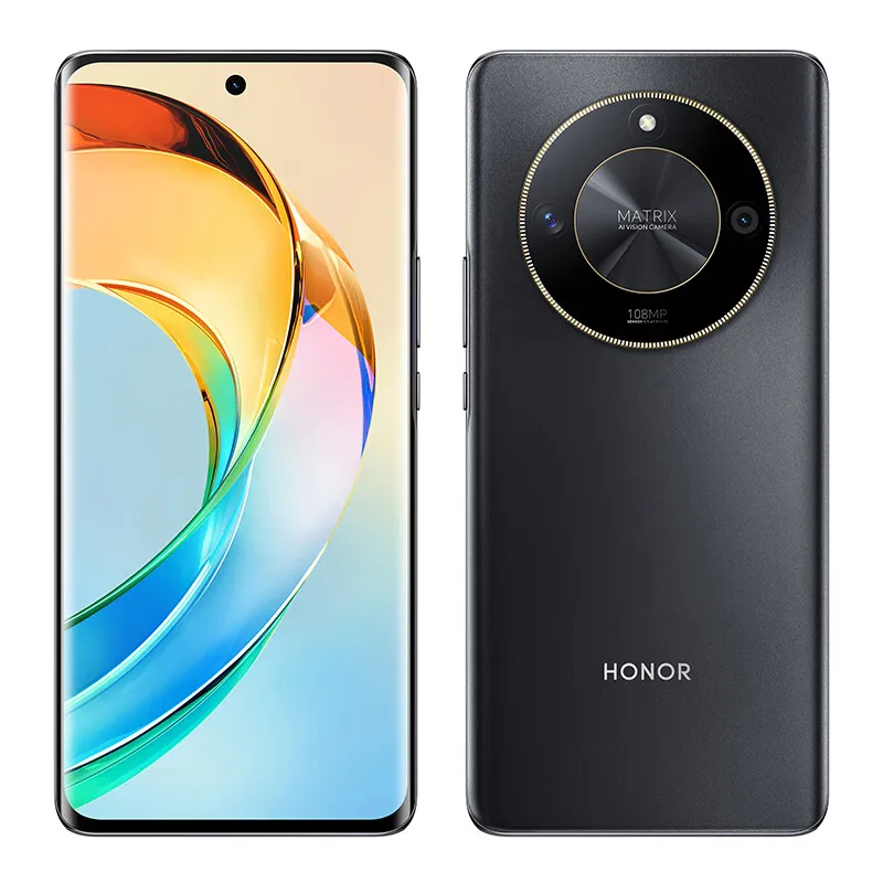 Originele Huawei Honor X50 5G mobiele telefoon Smart 16GB RAM 512GB ROM Snapdragon 6 Gen1 108.0MP OTG 5800mAh Android 6.78 "120Hz 1.5K volledig scherm Vingerafdruk ID Gezicht mobiel