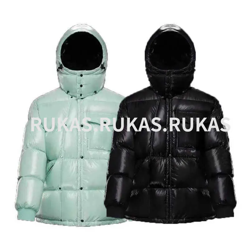 Parkas pour hommes Designer Parker capuche vers le bas veste pour femmes hommes Londres anglais marque de luxe manteau pour badge de poche poitrine classique noir et rouge rayé design chaud