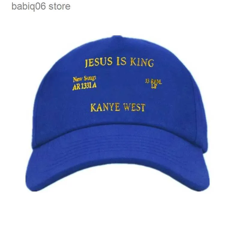 Ball Caps New Kanye West Jesus Is King Album Baseball Caps Stickerei