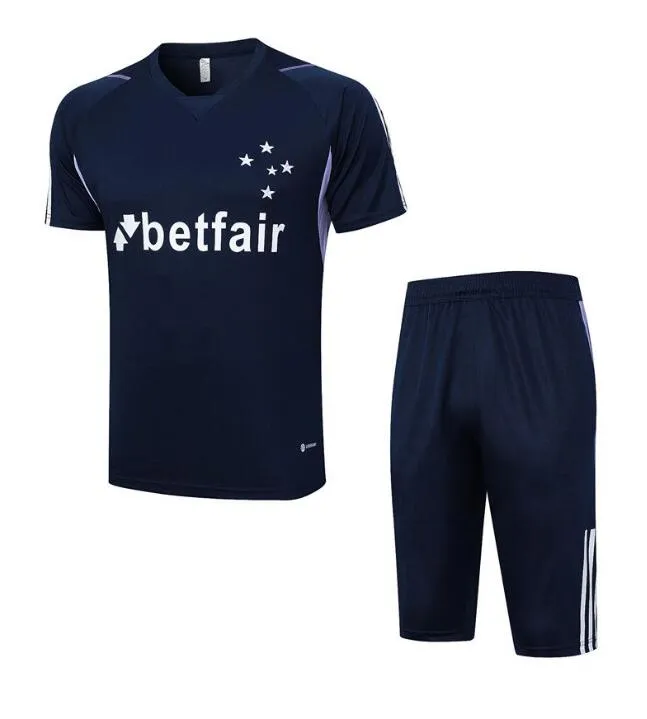 2023 2024 Cruzeiro EC Yupoo Soccer Tracksuit With GIOVANNI, EDU, BRUNO