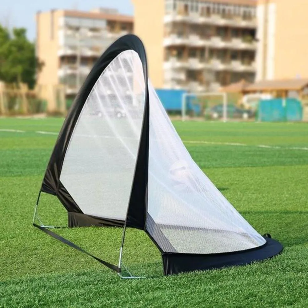 Bolas de futebol gol net dobrável 5 cores treinamento tenda crianças indoor ao ar livre jogar brinquedo 230831