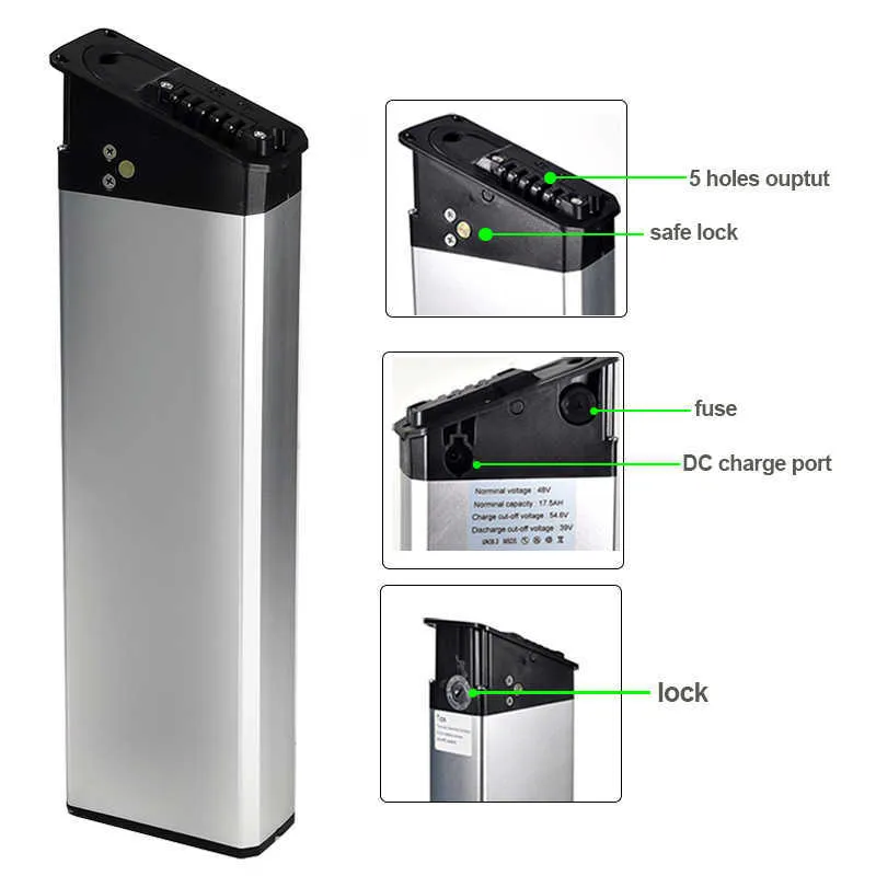 16ah 750 Mate X Battery 175ah 48v 17.5ah Ebike Battery for Folding