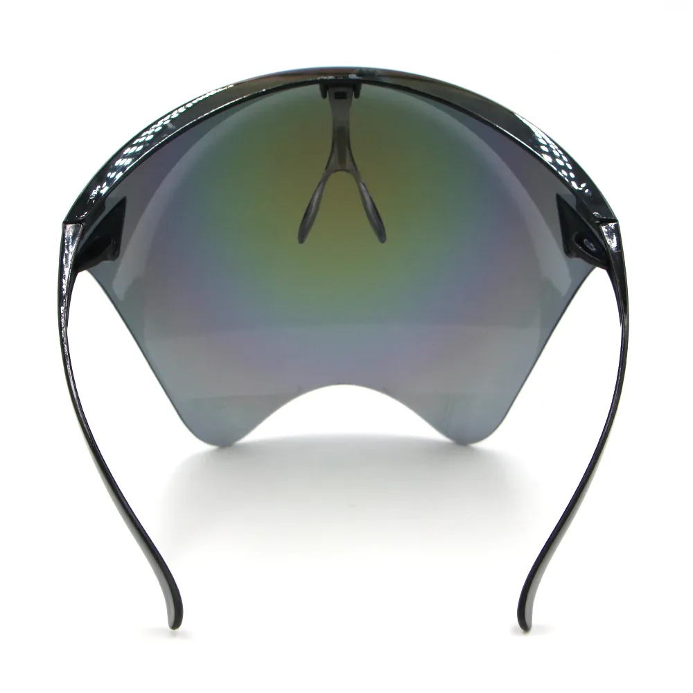 Protective Best Cycling Sunglasses For Women And Men Full Face Coverage,  Spherical Lens, Anti Spray Safety Goggles From Hop888, $11.2