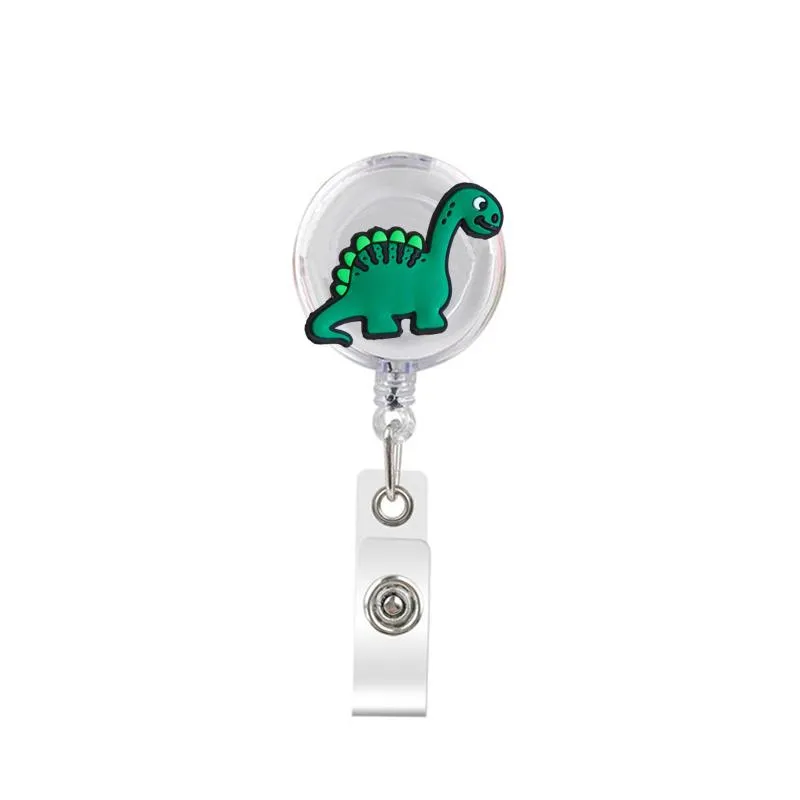 Business Card Files The Flowers Retractable Badge Reel With Alligator Clip Name Nurse Id Holder Decorative Custom Drop Delivery Ot0Lv