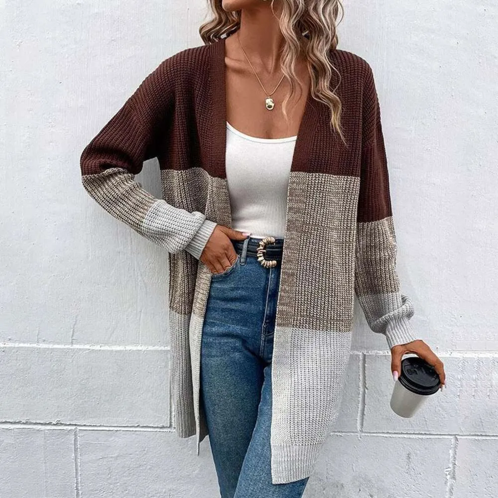 Long winter cardigan top