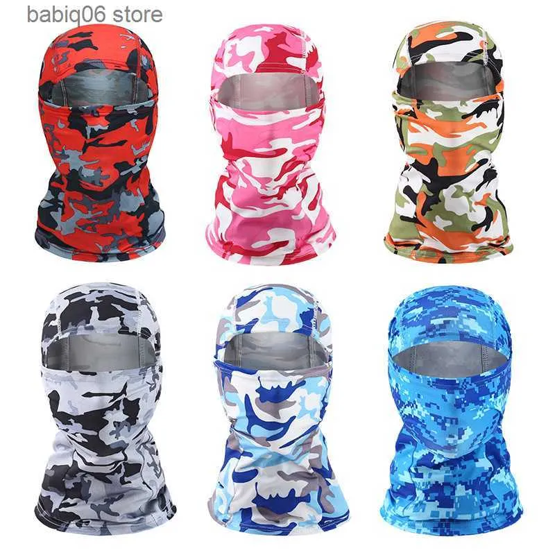 Masques de mode Masques de cou Gaiter en plein air Casquette de soie de glace Foulard Chapeau Masque d'équitation pour hommes et femmes Masque d'été Couverture de protection solaire Foulard magique T230727