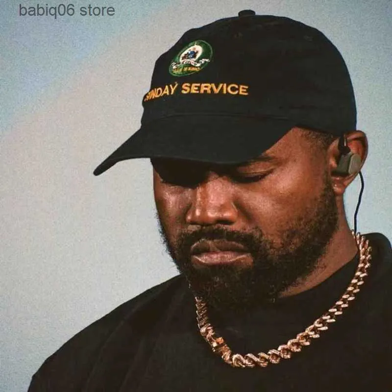 Kanye West Sunday Service Jesus Is King Embroidered Us Navy Baseball Cap  Unisex Dad Hat From Babiq06, $2.93