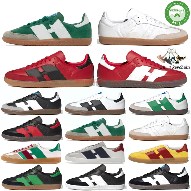 2024 Originals Flat Casual Vegan Shoes Loafers Sneakers Green Suede Pink Velvet Wales Bonner Indoor Beam Orange Mens Woemns Low Designer Trainers Sports Sport