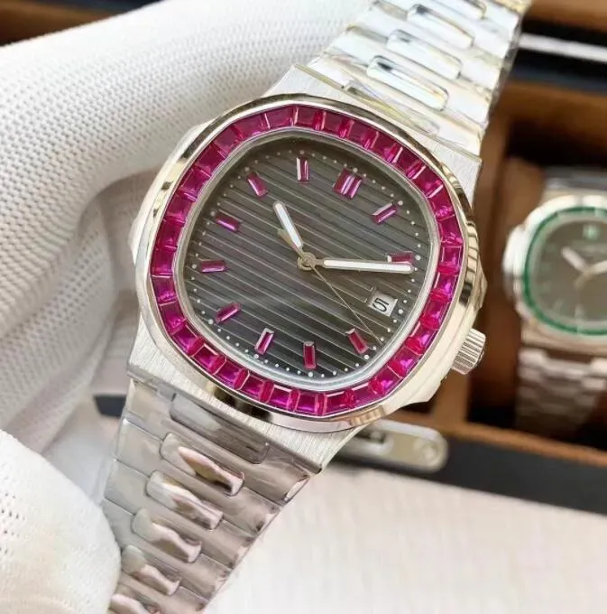 Mens ou Woemens Relógios Relógio Automático Diamante Relógio de Pulso Mecânico Diamantes Bezel Di Lusso Relógios de Pulso Aaa Qualidade Designer Moda