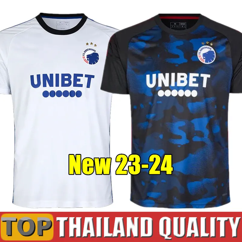 CFC Copenhagen 2023 2024 White Gold States Soccer Shirt Kit Byens Hold