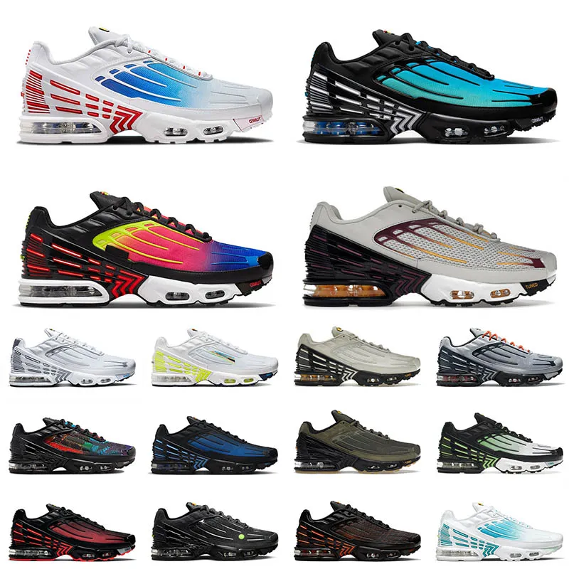 nike air max tuned 3 airmax tn plus 2 Top Fashion Authentic 2021 Arrival Tuned 3 Tn Plus 2 Running Shoes Deep Royal Blue Hasta Triple Black White Outdoor Trainers Sneakers 36-46