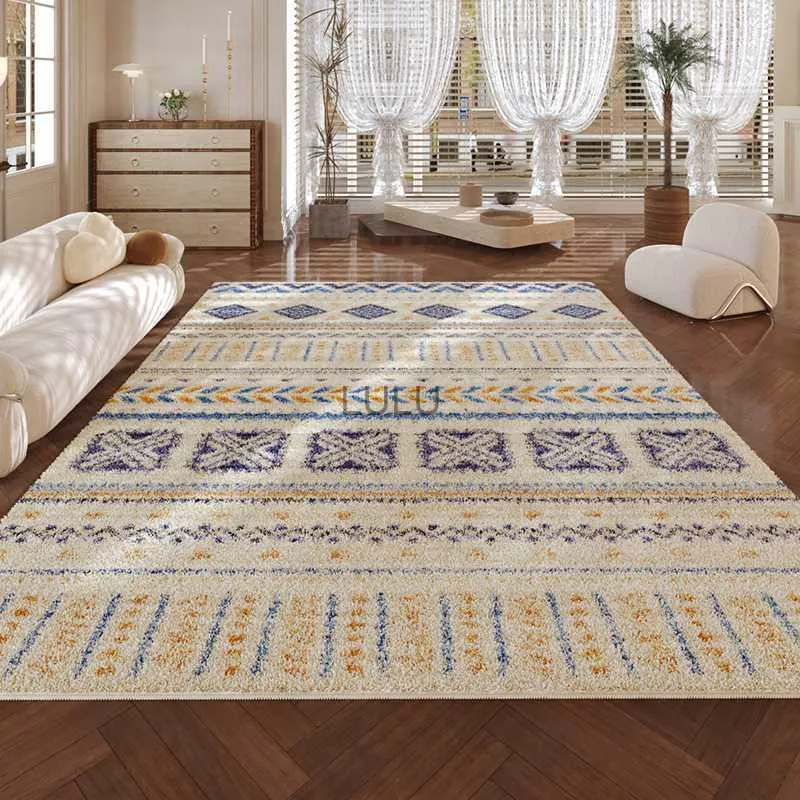 Persian Type Art Carpet Large Area Living Room Rug Cozy Soft Bedroom Rugs Home Decoration Carpets Coffee Table Tapis Tapete HKD230901