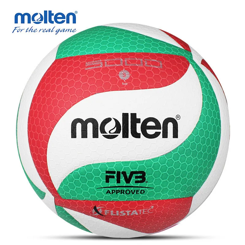 Bollar Molten V5M5000 Volleyball FIVB Godkänd officiell storlek 5 för kvinnor inomhus Professionell matchutbildning 230831