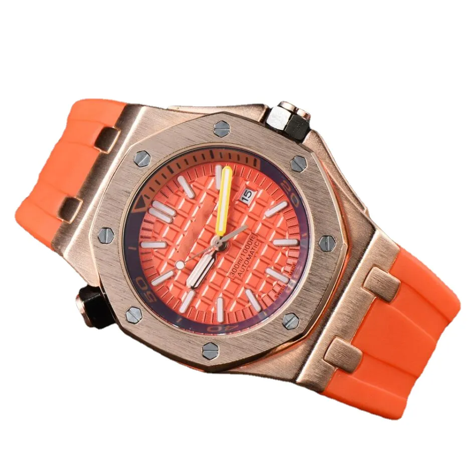 Risparmia alla grande su Orologi Al Quarzo Di Lusso Da Uomo Orologio Da  Quarzo Di Lusso Maschile: Elegante Cornice Esagonale Di Quercia, Cinturino  In