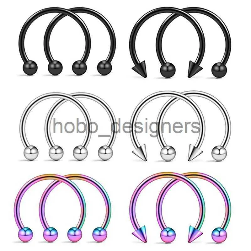 Circle lip piercing deals