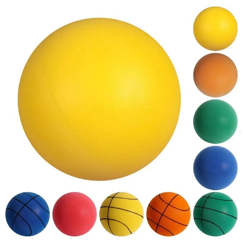 Balles En Mousse Souple Silencieuses – Intérieur/extérieur – Basket, Jeu Actif – Cadeau Enfant