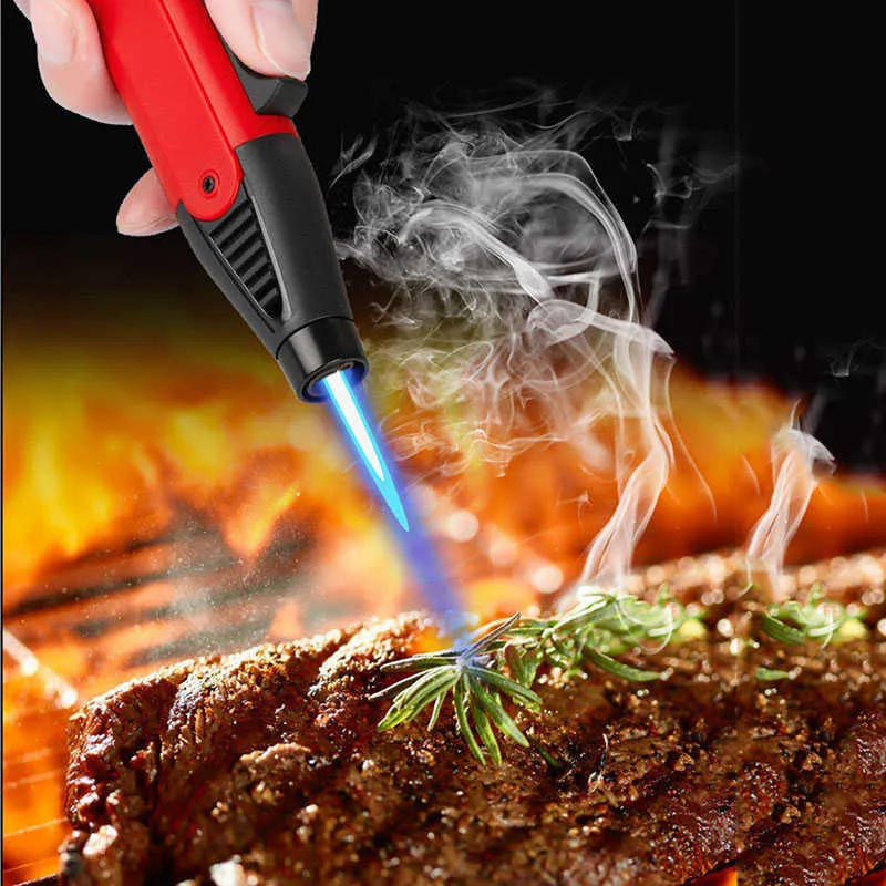 Briquet Torche Camping – Pistolet à Flamme Butane – Souder, Cuisiner – Portable