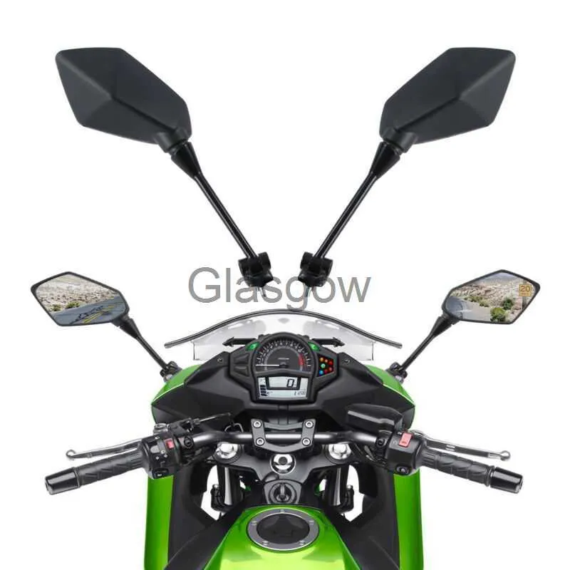 مرايا الدراجات النارية مرايا الدراجات النارية الجانبية الخلفية المرايا لـ Kawasaki Ninja Er6f 20092016 Ninja 1000 Z1000SX 20112014 Ninja 400R 20102014 650 X0901