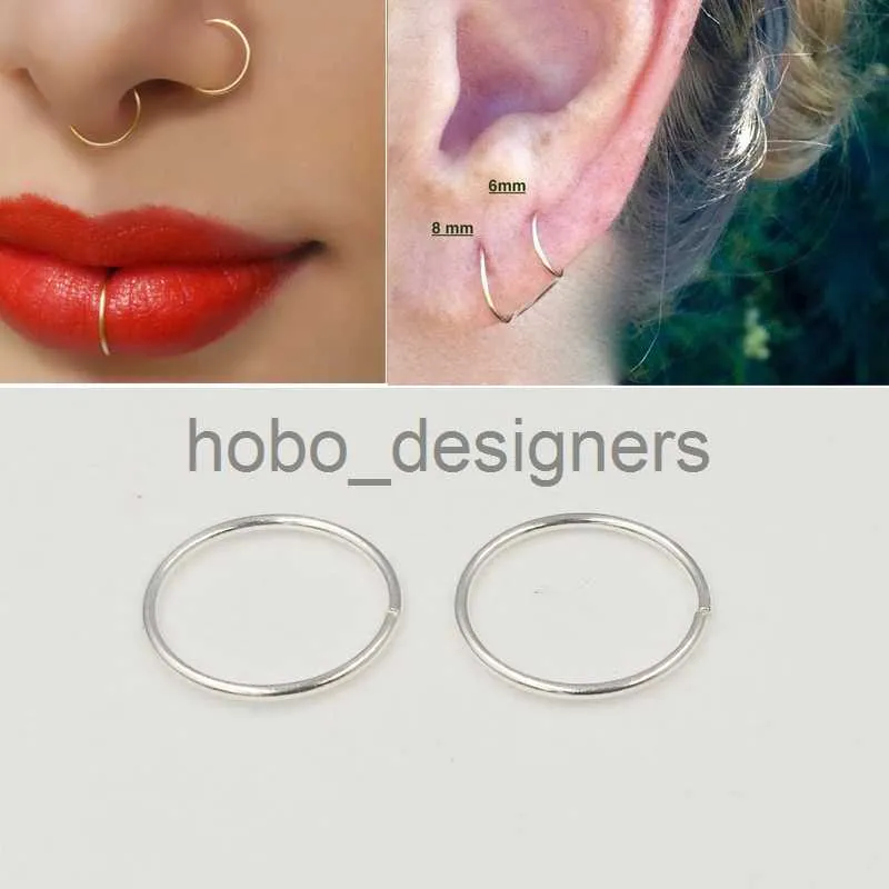 Thin lip deals ring