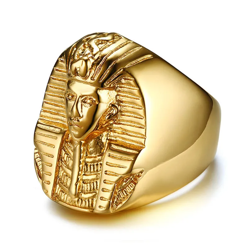 Hip Hop Rock 316L Stainless Steel Ancient Egyptian... From Shanye08, $7 ...