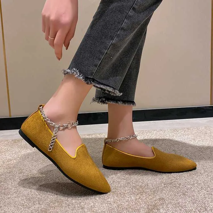 Dress Shoes Spring And Autumn Women Flat Shoes Fashion Casual Womens Flat Shoe Slip On Pointed Comfortable Boutique Shoes With Ankle Zipper J230901 From 14 DHgate
