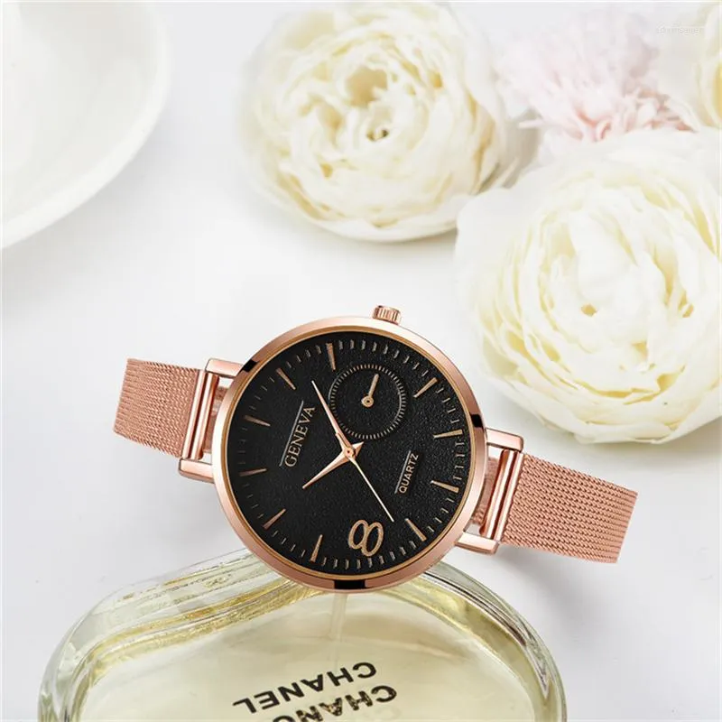 Wristwatches Sdotter 2023 Super Slim Sliver Mesh Stainless Steel Watches Women Top Casual Clock Ladies Wrist Watch Relogio