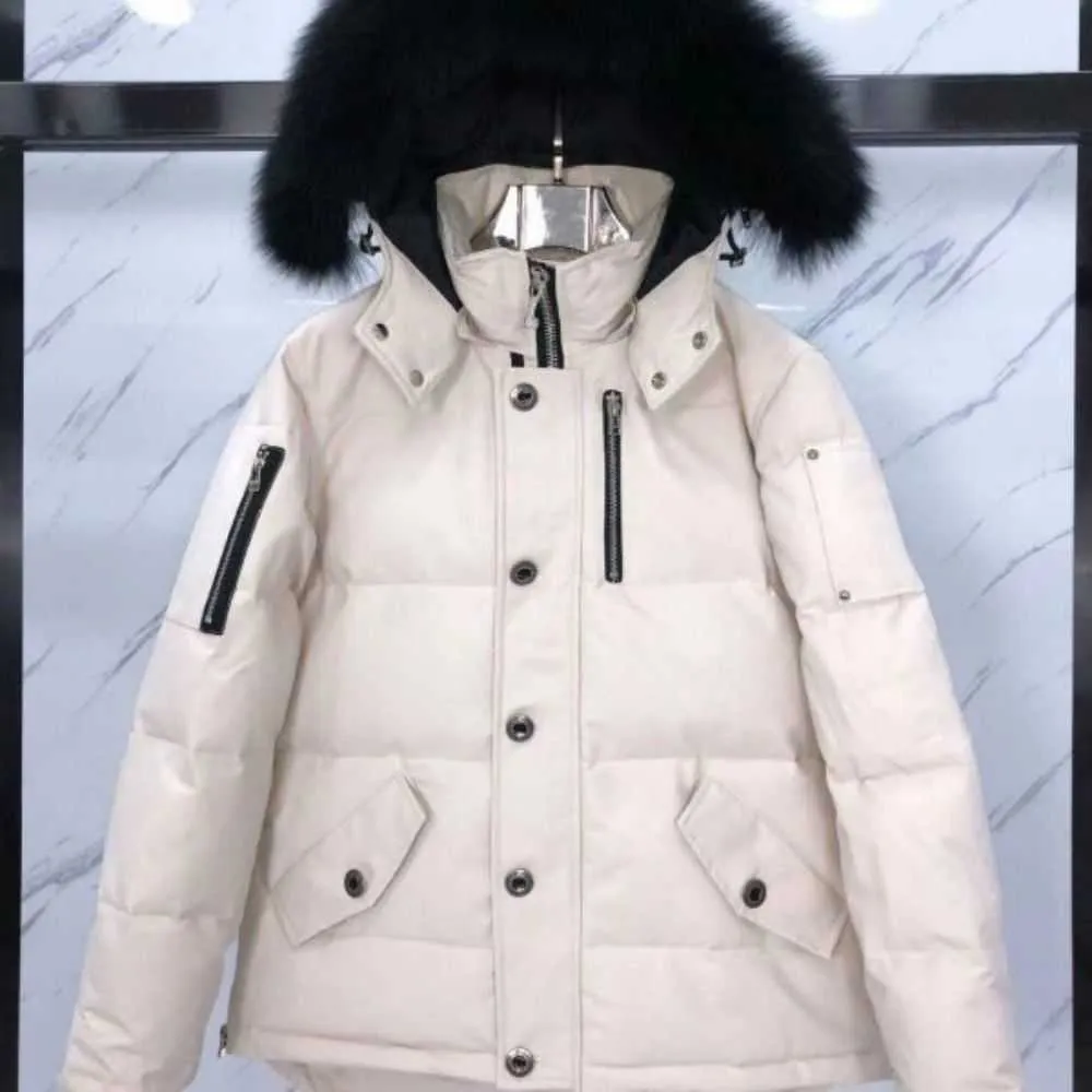 2023 Moose Puffer Jacket Down Jacket Men's Parkas Winter Witerproof White Duck Coat Cloak Fashion Men and Women Coupple Casualバージョン