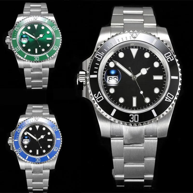 Horloge heren roestvrij 40 mm horloges Design staal mechanisch Luxe meerdere horlogebandjes Herenhorloge horloges Montre De Color horloge Grqv