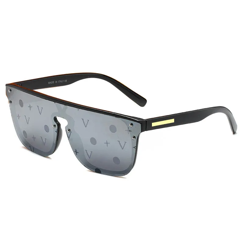 UY高品質のデザイナーサングラス眼鏡屋外シェードPCフレームファッションブランドフラワーレンズレンズクラシックレディ鏡