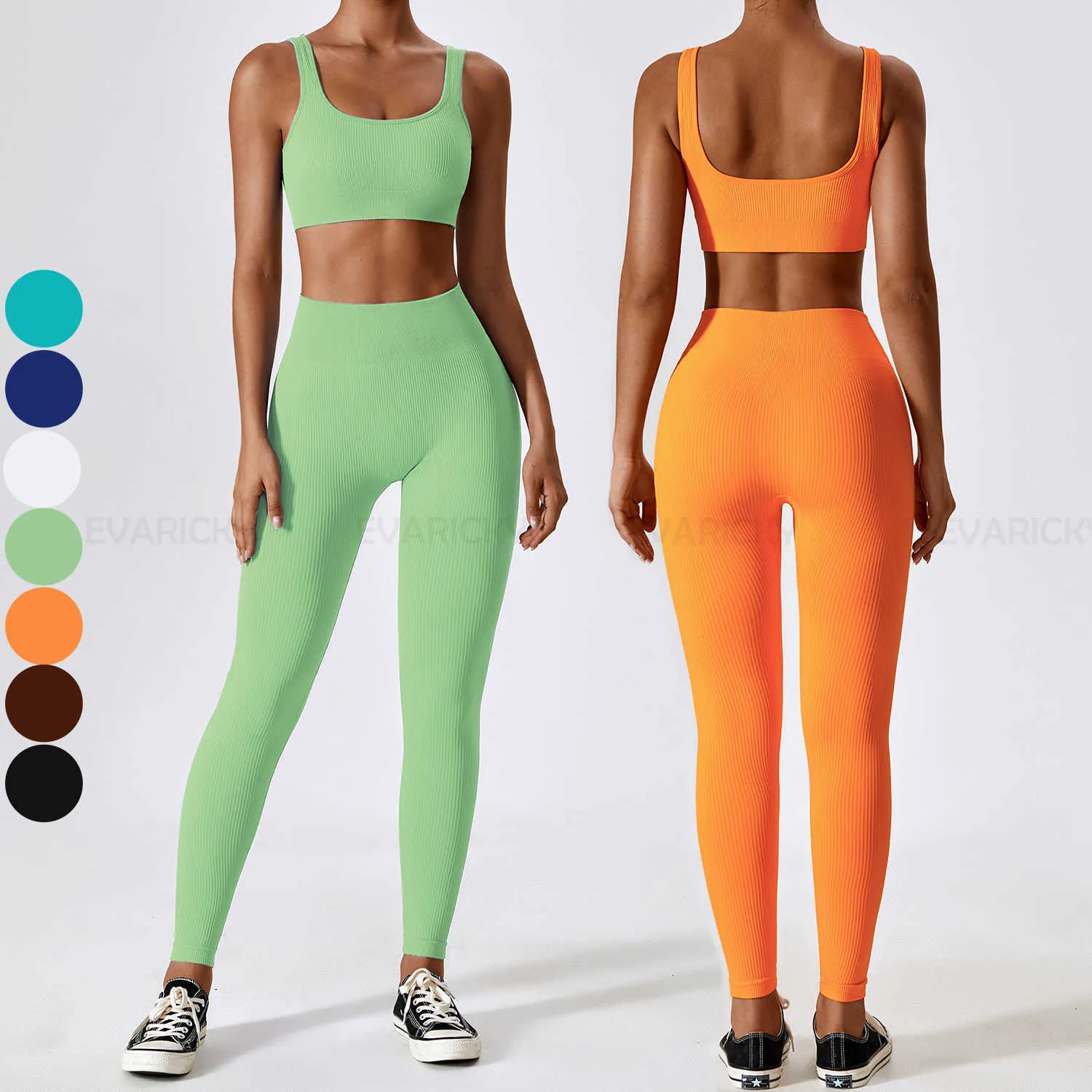 Etichetta Lu Private Matching Compression Set Set Women Women Wear Active Gym Fitness Cuggino Leggings Set Yoga Set Woman