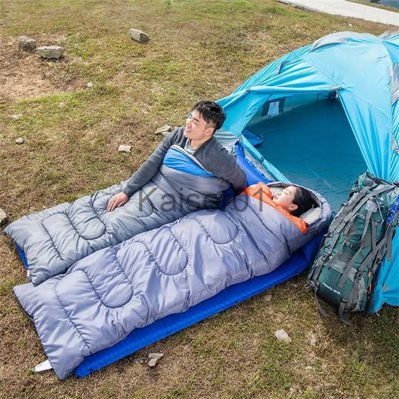 Sacos de dormir Invierno Cálido Camping Saco de dormir Ultraligero Sobre  impermeable Mochila Sacos de dormir para viajes al aire libre Senderismo 2  #