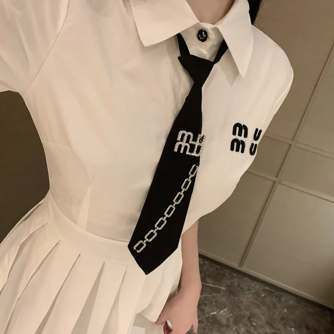 Designer dresses Womens cute dress women mini casual Academic style Fashion Summer Short Sleeve clothing Sexy Wedding Guest Quality Slim Skirt Top