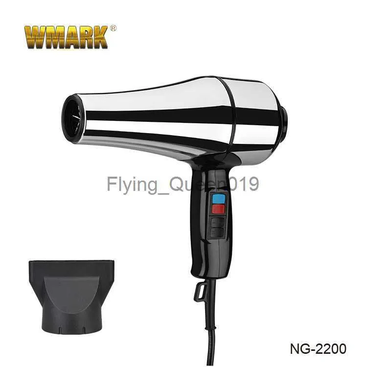 Electric Hair Dryer Wmark New Hair Dryer Cold And Hot Air Ng 2200 Anion Fast Drying Intelligent Constant Temperature Hair dryer HKD230902