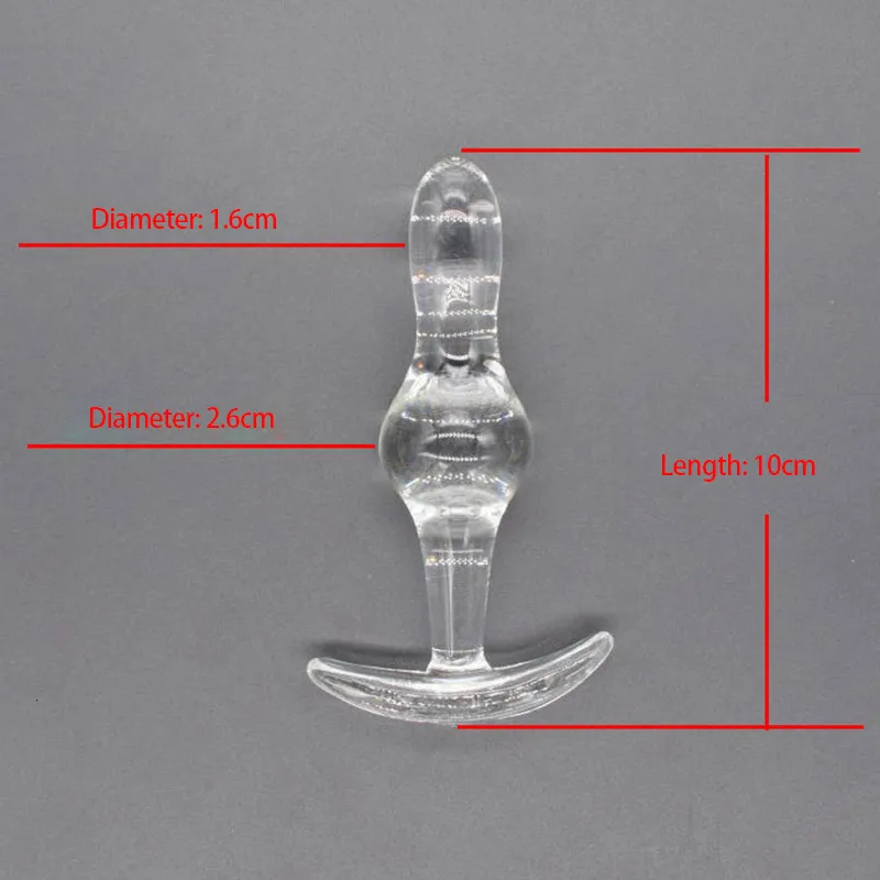 Adtrex Glass Anal Ball Plug Smooth Prostate... From Gou05, $8.42 |  DHgate.Com