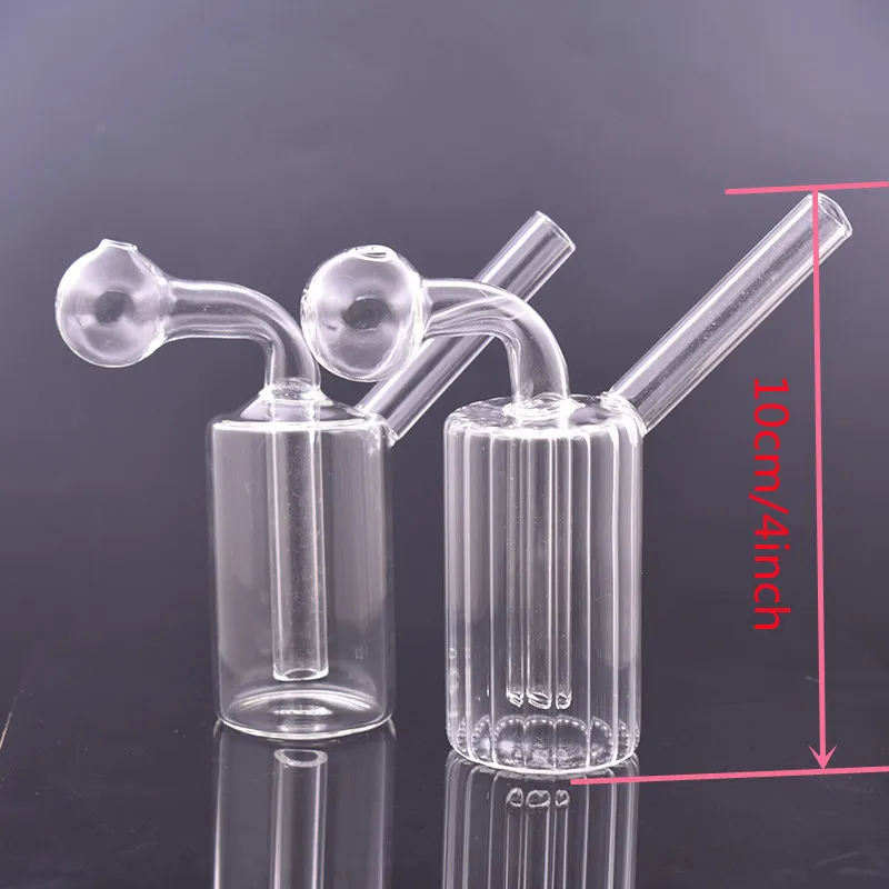 흡연 재 포수 거품을위한 두꺼운 Pyrex Clear Heady Recycler DAB 장비 손 봉