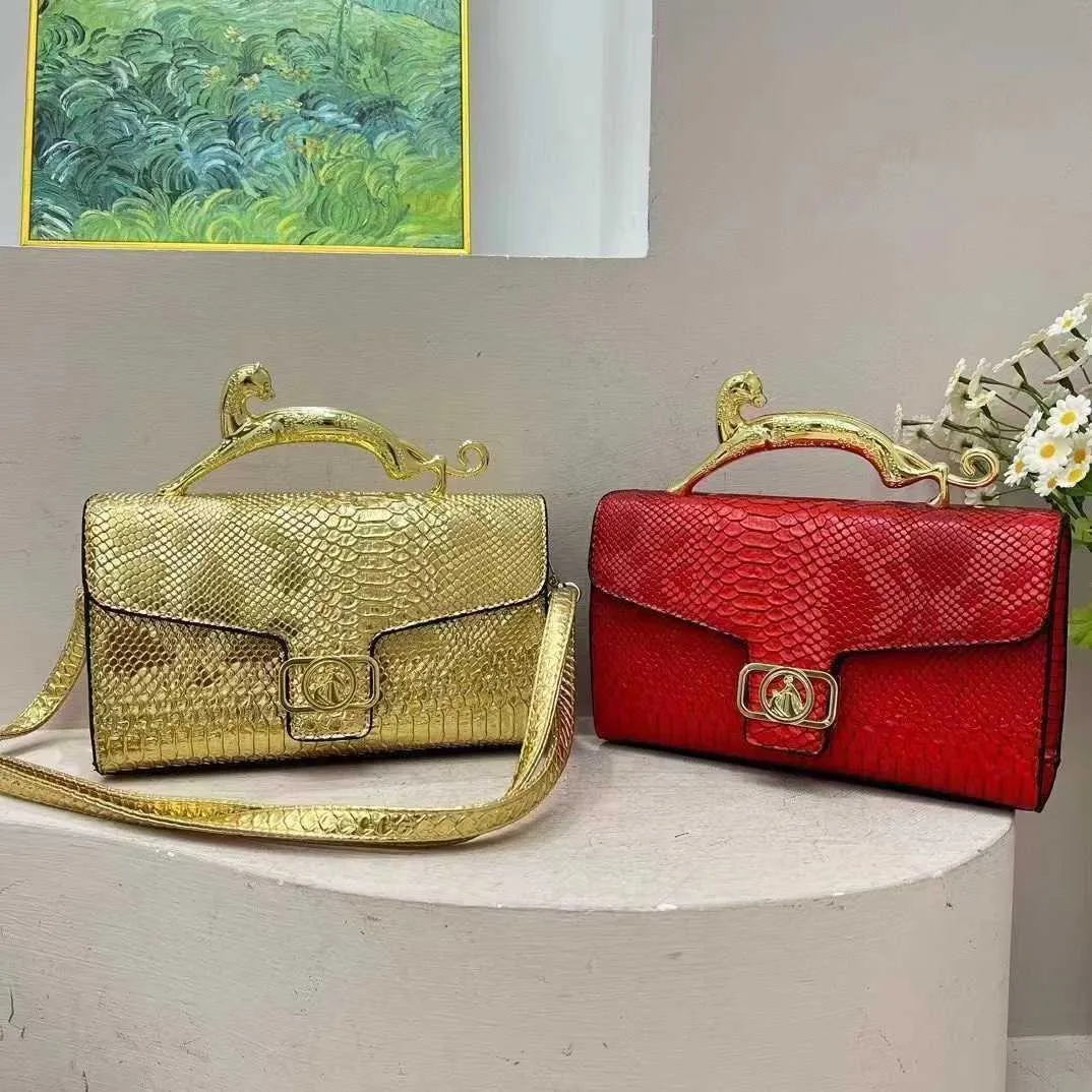 Sälj LANV Crocodile Single Shoulder Bags Women Leopard Handbody Handbag Womens Tote Bag Multi-Color Messemger Bag 230815