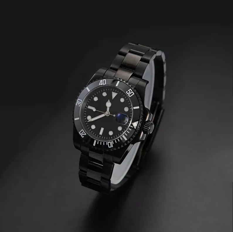 一次削減メンズウォッチ高級時計デザイナー高品質の時計自動メカニカルセラミックベゼルステンレス鋼のラミナス防水時計