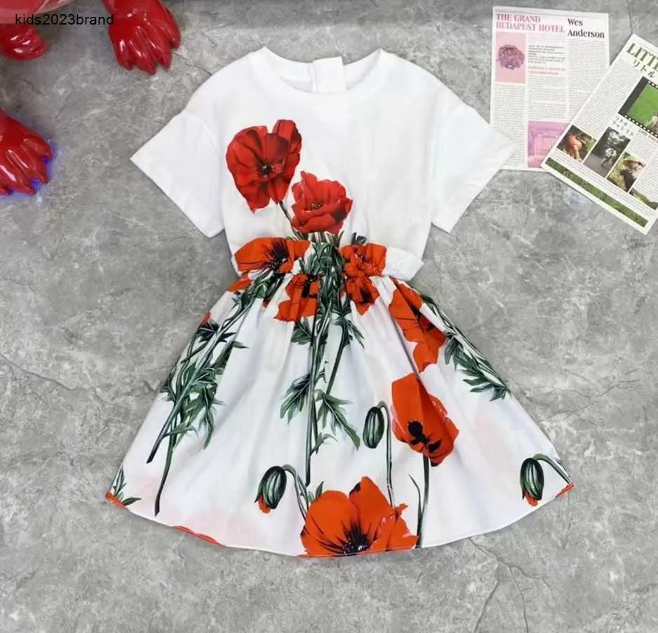 designer meisje Jurk Kinderen Bloem Prinses Feestjurken Kinderkleding Verjaardag Bruiloft Jurk babykleding