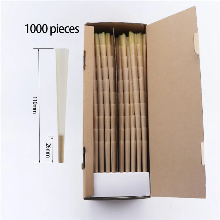 Gratis frakt Joint Paper Rökningstillbehör med flera färger Pre Roll Paper Tube Rökande ark 110mm